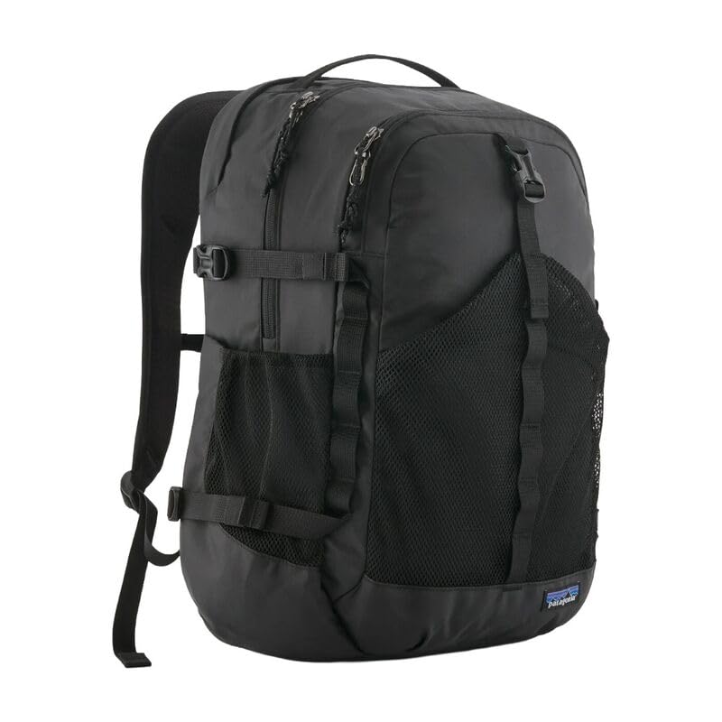 Patagonia Refugio Daypack Sac à dos en polyester recyclé avec sacoche pour ordinateur portable jusqu'à 15" Noir 30 l