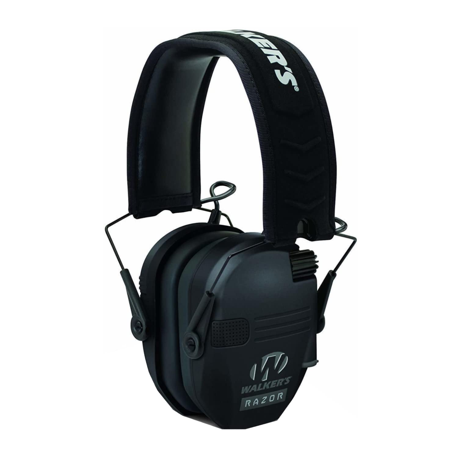 Walker's Razor Slim Electronic Earmuffs (Black) Bundle