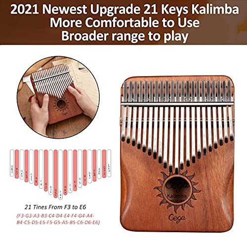 Kalimba 21 Clés Piano à pouce Professionnel Instrument de Musique avec Accessoires Doigt En Bois De Haute Qualité avec… - Les Beatles, Paul McCartney, John Lennon, RIngo Starr, George Harrison Kalimba 21 Clés Piano à pouce Professionnel Instrument de Musique avec Accessoires Doigt En Bois De Haute Qualité avec… – Image 4