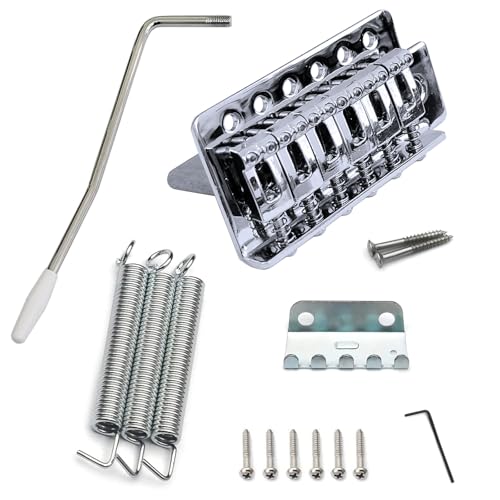 Guitar Tremolo Bridge Set Fit for Fender Strat Squier GLM^[p(Vo[)