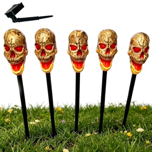 Luces de estaca de calabaza solares: ilumine su jardín sin cables este Halloween 7