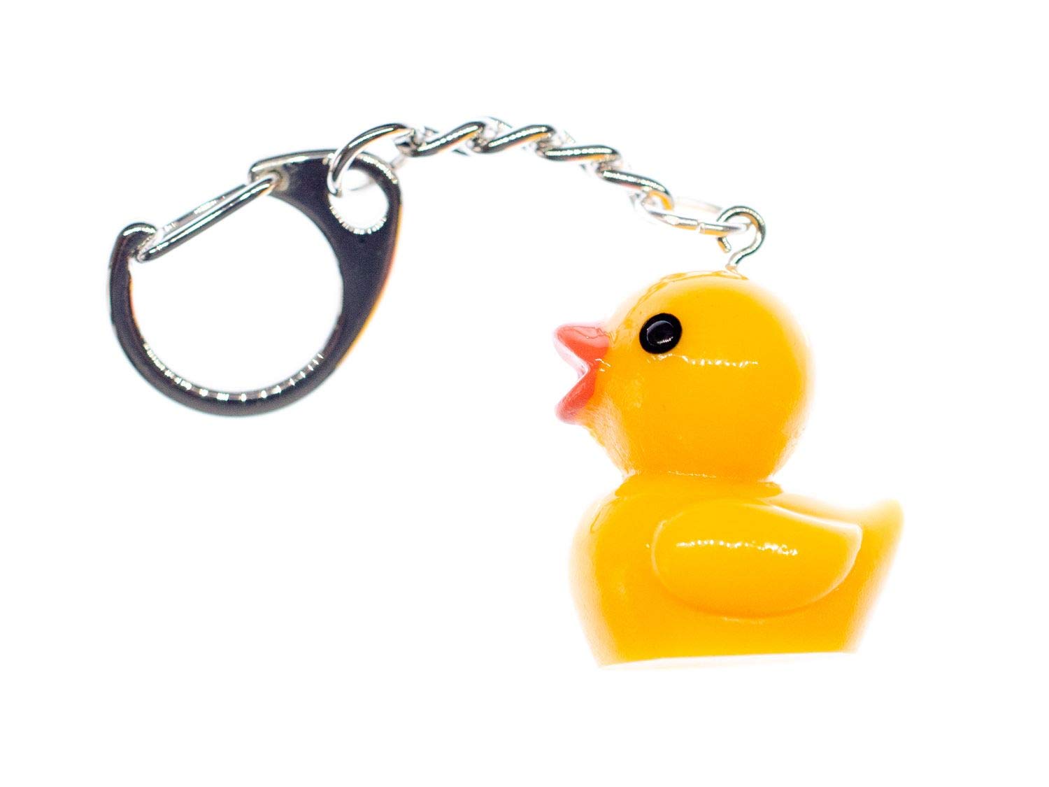 Miniblings Rubber Duckies Key Ring Chain Keychain Duck Bath 3Cm