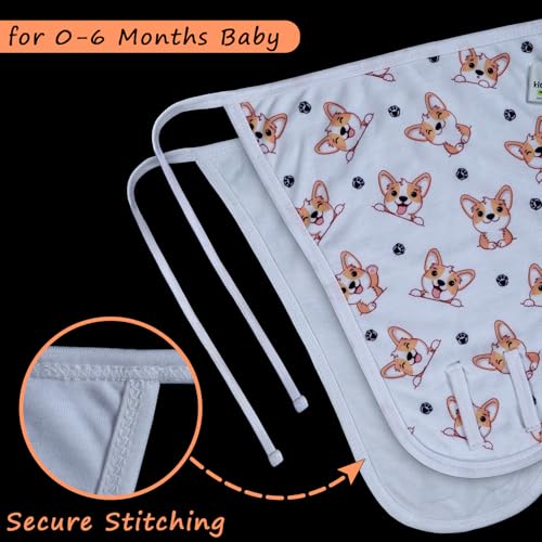 Image of Kids Need Premium langots for new born 0-6 months (6 Pack) Super Soft Double Layered nappy Breathable cotton cloth nappies for new born baby essentials | NP1