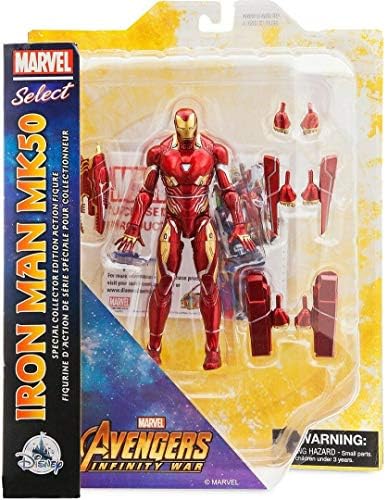 Figures Marvel Select Avengers Infinity War Iron Man MK50 - Special Collector Edition Action