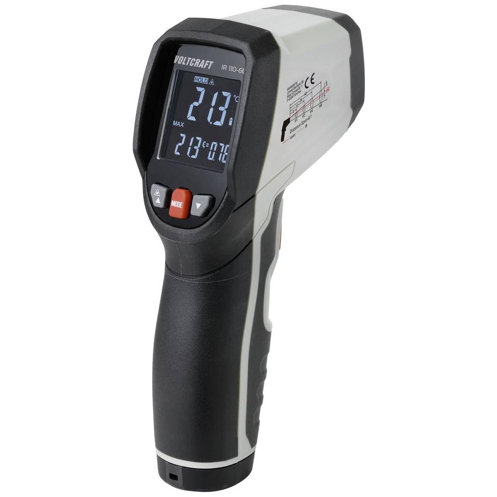 VOLTCRAFT IR 110-6C Infrarot-Präzisions-Thermometer Optik 6:1 0-110 °C
