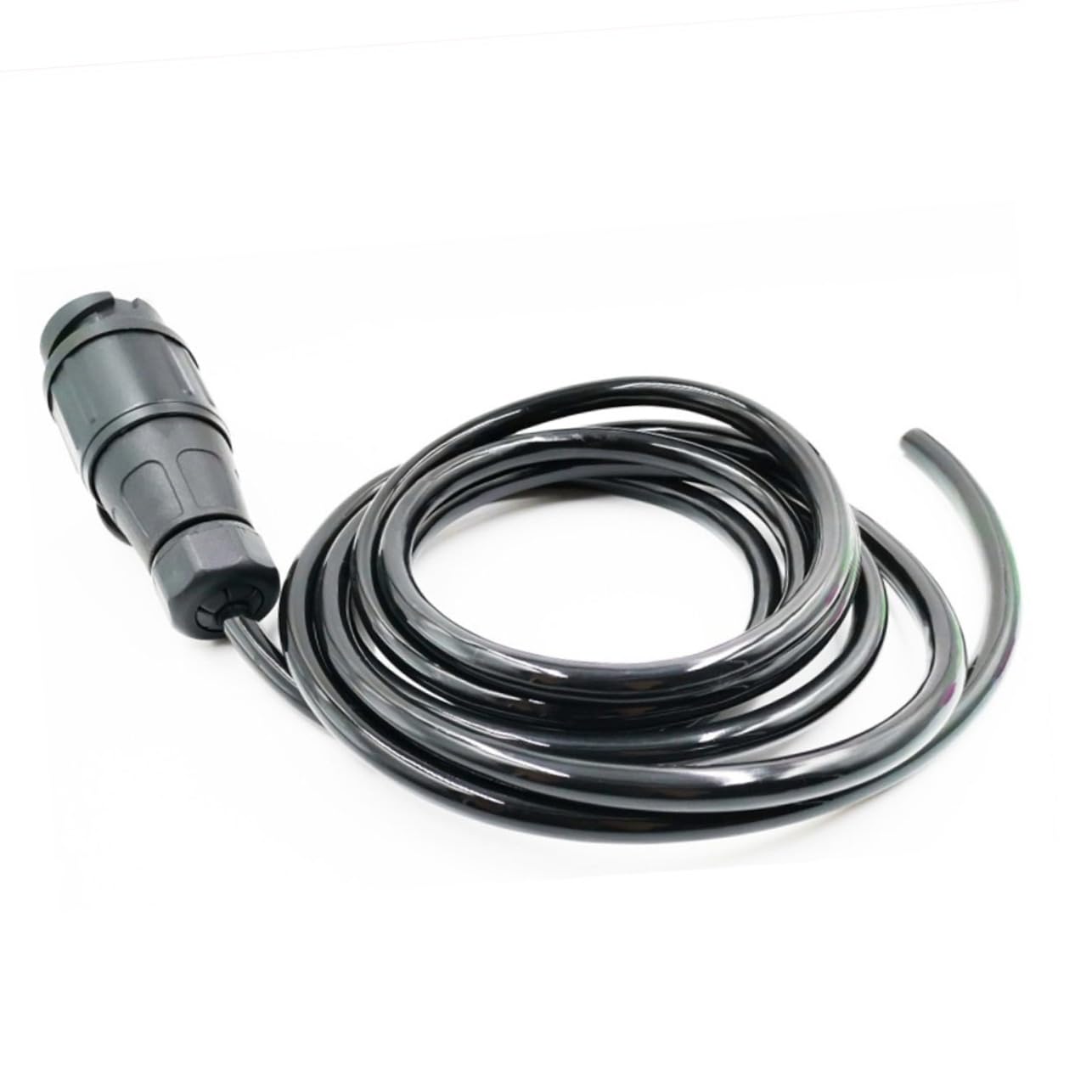 13-poliger Anhängerstecker Adapterkabel Schwarz 3 Meter für LKW Anhänger