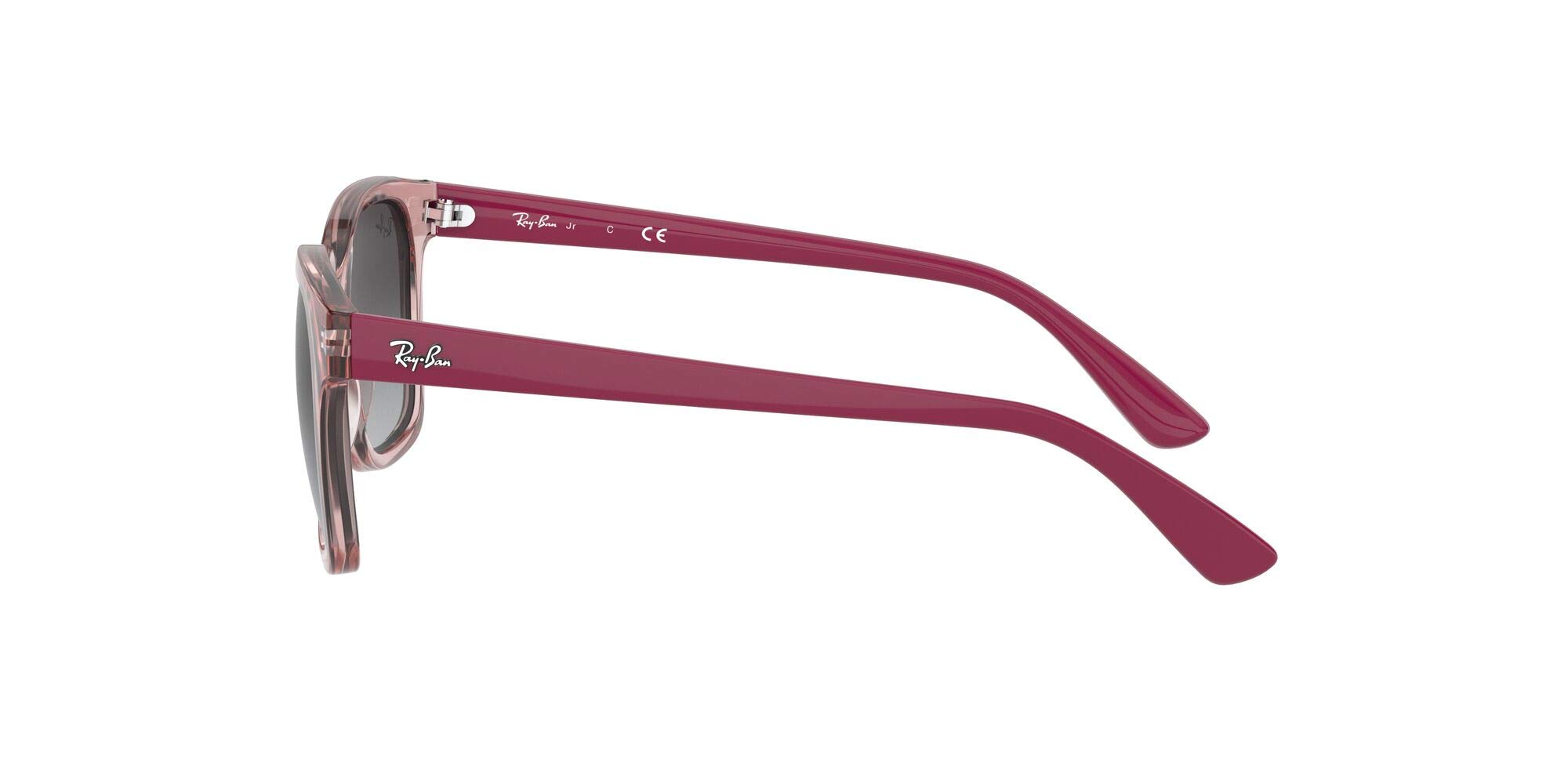 Ray-Ban RJ 9071S Dzieci uniseks Okulary przeciwsłoneczne PINK/DARK GREY SHADED 48/18/130
