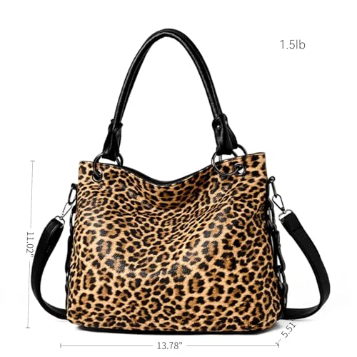 Bolso Hobo para Mujer Tipo Bolsa de Cubo de Cuero miniatura 4