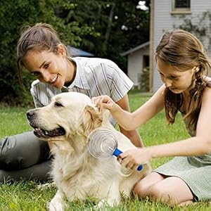   Dog-Dematting-Tool-Grooming-Brush-Deshedding-Comb-for-Large-Dogs-Super-Easy-Model