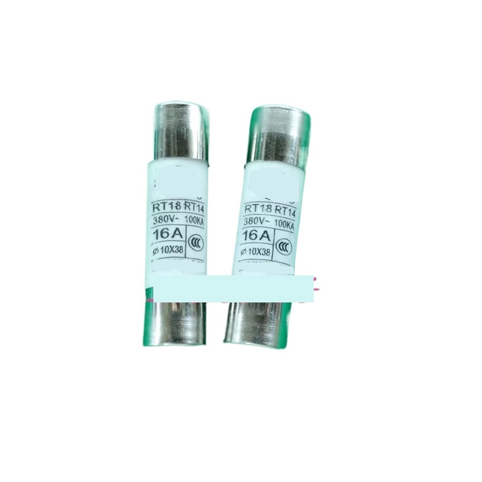 Fusible céramique RT18 10x38mm de 32A pour protection des circuits électriques domestiques