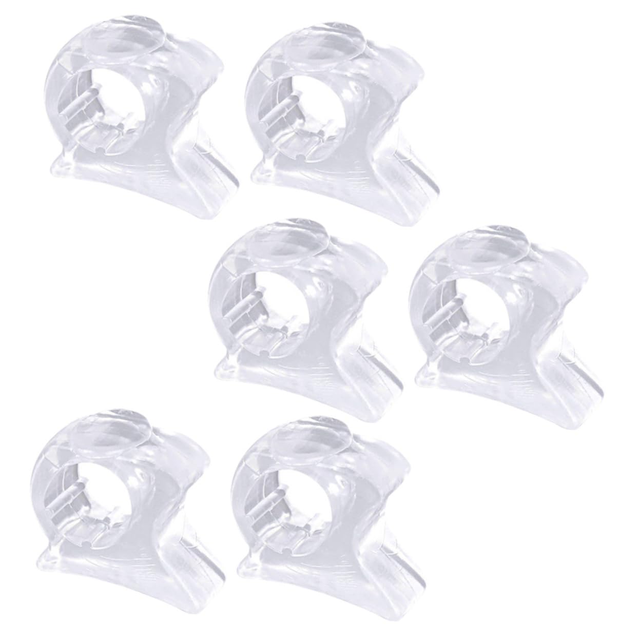 WOFASHPURET 3Pairs Separators Bunion Correctors for Overlapping Foot Separator for Comfortable Gel Spacers for Women and Men