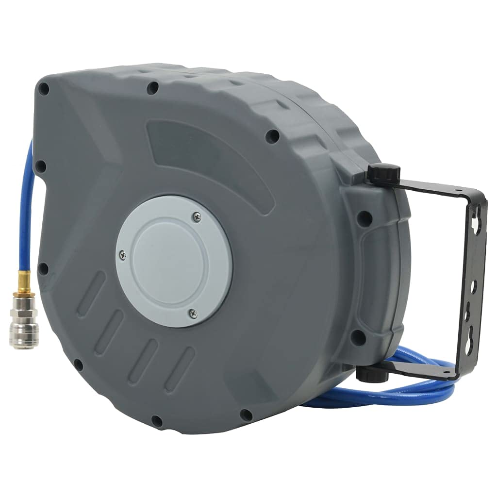 vidaXL Carrete de Manguera de Aire Automático 3/4" 12 m Accesorios Bricolaje Taller