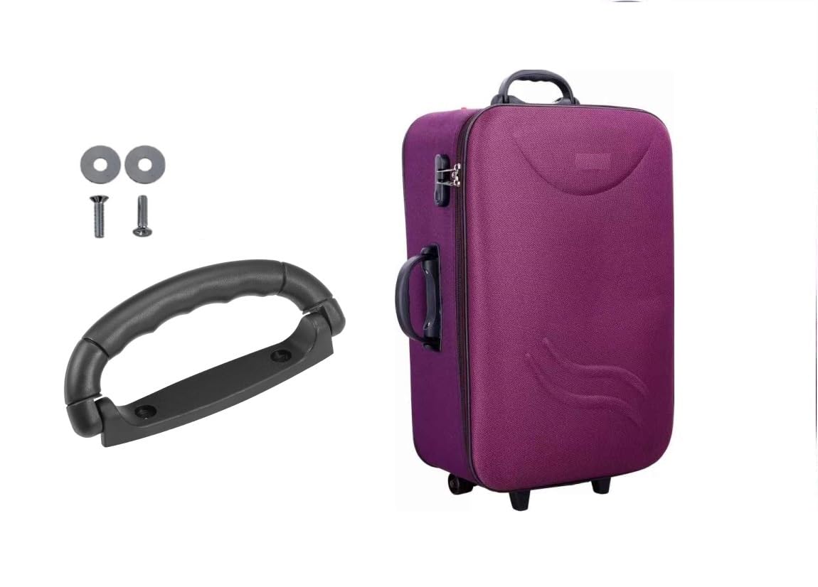tumery Repair Replacement Luggage Pull Handle Suitcase Trolley Bag Suitcases Handle for Luggage Parts Black (1 Pcs Handle)-picture-17