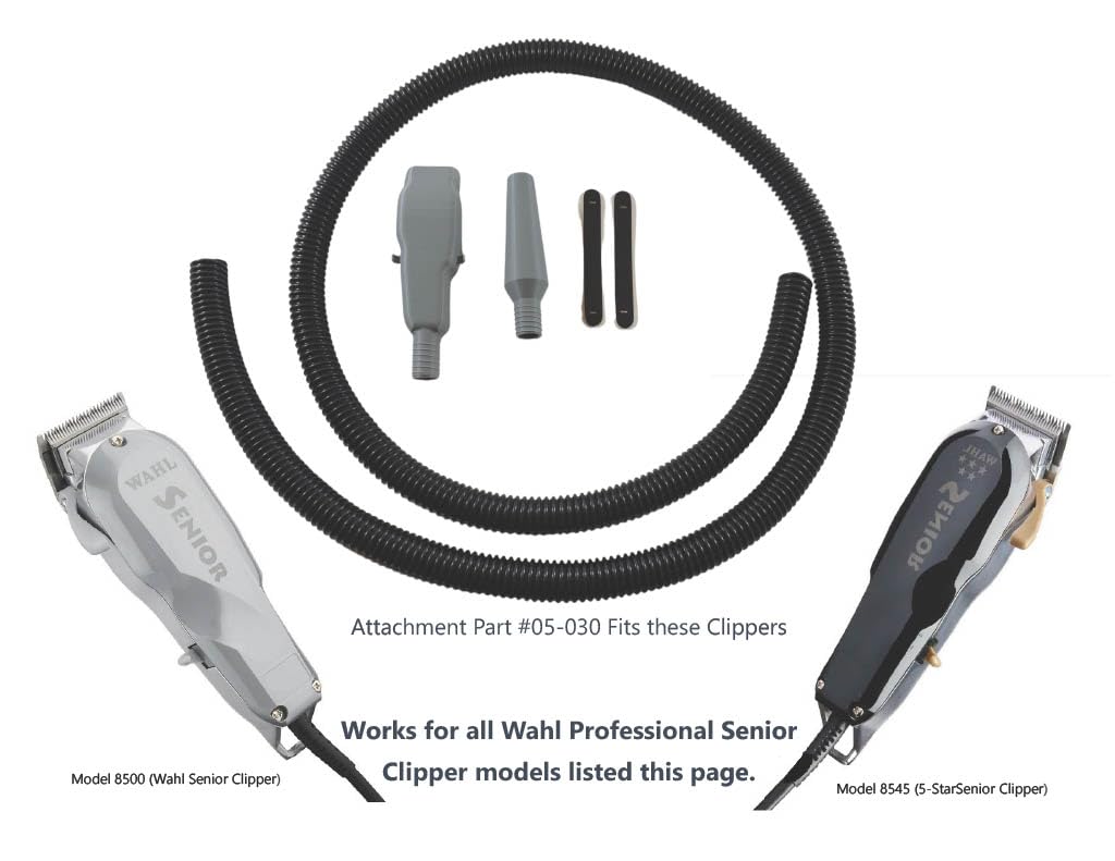 Full Earth's Vacuum Attachment Kit for Works only for Wahl Senior Clipper Model# 8500. (Vac_Kit_05-030)