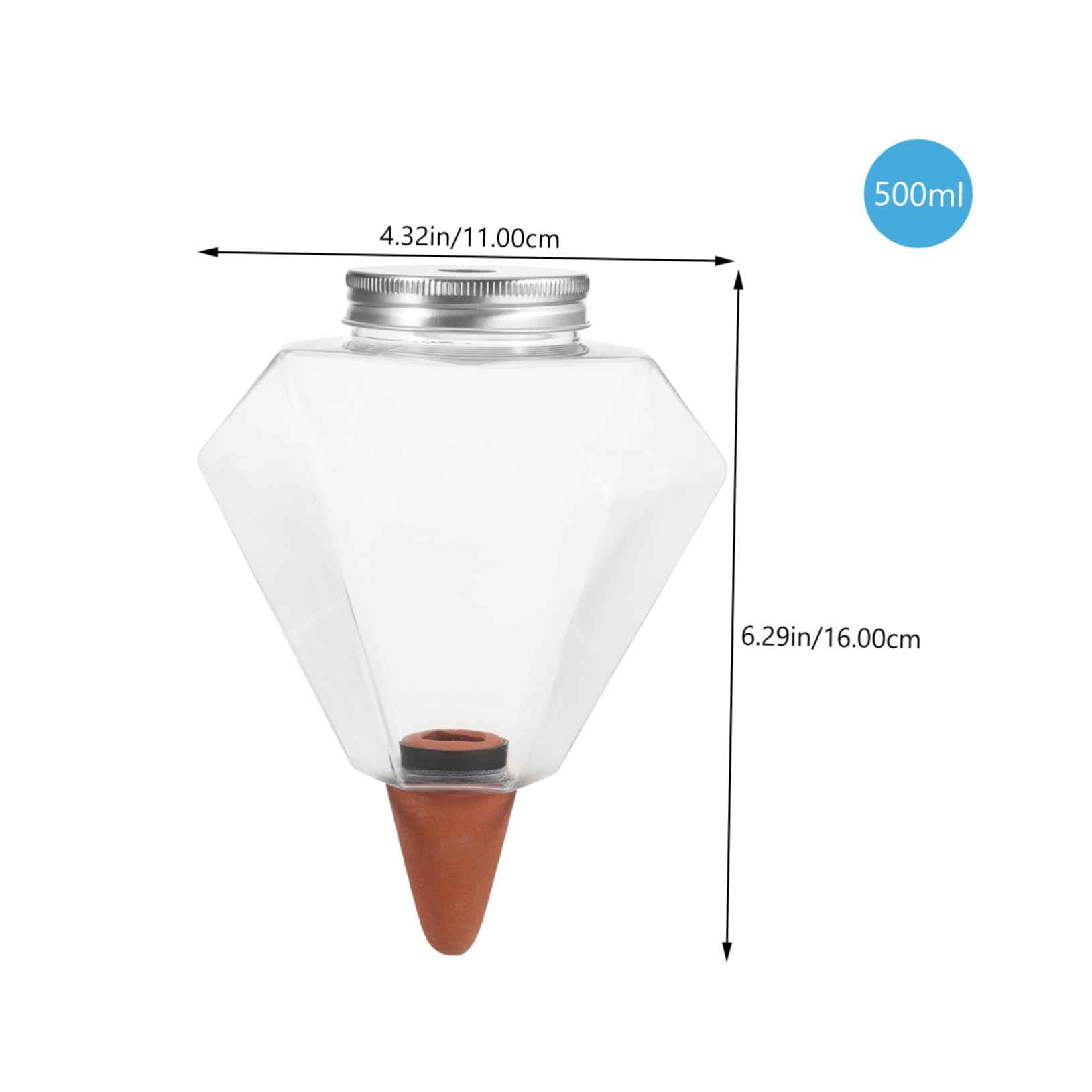 GALPADA Indoor Plant Watering Bulb Set 2 Pack Garden Watering Device for Insert