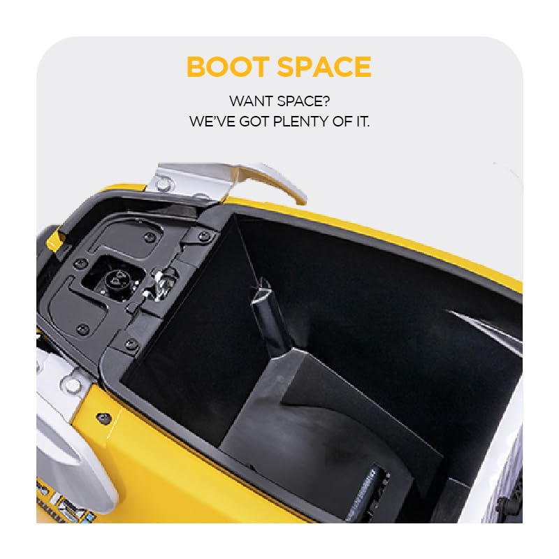 Image of BG C12i Ex Electric Scooter with Charger, Brooklyn Black (Advance Booking for Ex-Showroom)