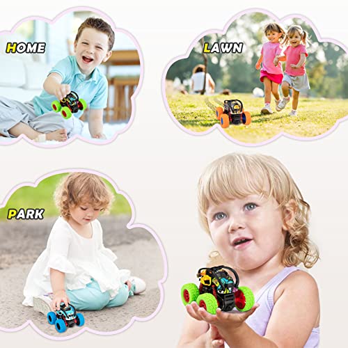 Lodby Monster Toys Trucks For 2 3 4 5 6 Year Old Boy, Kids' Play Cars & Race Cars Toys For Toddler Boys Age 2-4-6, Pull Back Cars For Toddlers 2-3-5 Year Old Boy Easter Gifts #TOP5
