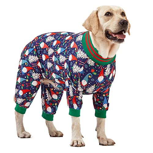 LovinPet Large Dog Christmas Pajamas - Christ...