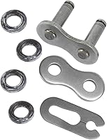 Vista 5 de JT Cadena JTC520X1R3110DL (Serie 520) Cadena de anillo en X resistente de acero negro de 110 eslabones con enlace de conexión