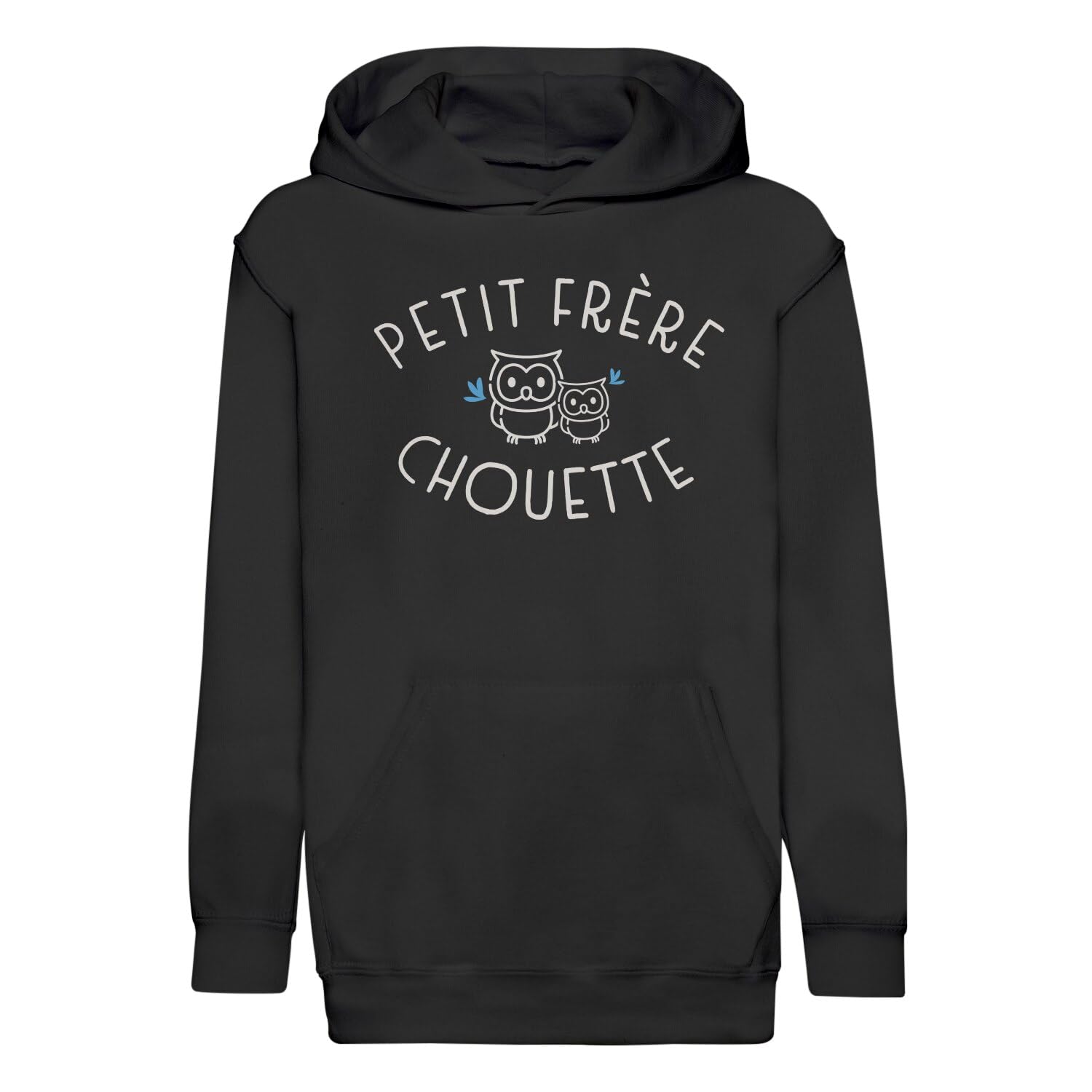 Sweat enfant petit frère : cadeau de naissance idéal motif chouette famille mignon