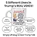 Talking Donald Trump Mug - Birthday Gifts for MOM from Daughter/Son/Husband - Moms Coffee Cup - Says 5 Lines in Trump's REAL VOICE – Mommy Funny Mugs- Best Christmas, Mother's Day, & Valentines Gift