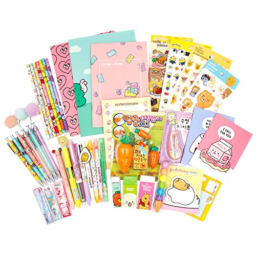 [12-IN-1 STATIONERY GIFT SET] 10 Assorted School Supply Stationery Set Surprise Blind Gift Set GOODY BAG Favor Gift (+ 2 FREE Gifts) Total 12 Items!