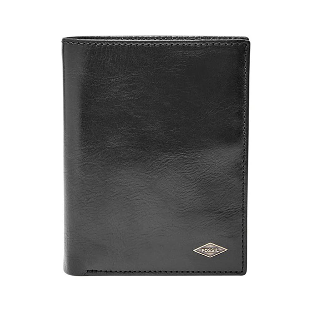 Fossil Men's RFID-Blocking Leather Large Capacity International Combination Bifold Wallet