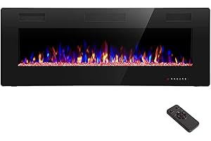 Valuxhome Electric Fireplace 50 Inch – Ultra-Thin for a Sleek Ambiance
