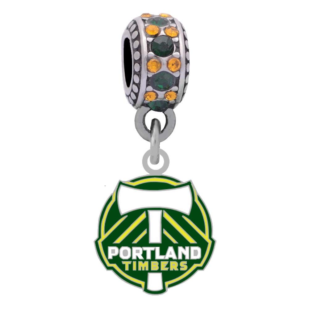 Portland Timbers Logo Charm Fits Compatible With Pandora Style Bracelets