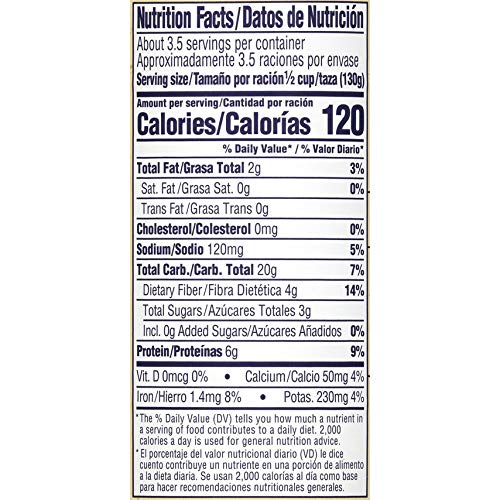 Bush'S Best 01708 Canned Organic Garbanzo Beans, Source Of Plant Based Protein And Fiber, Low Fat, Gluten Free thumb #2