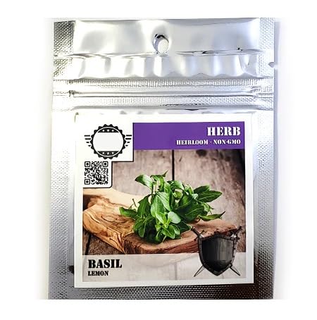 F1 HYBRID LEMON BASIL SEEDS FOR PLANTING - 200 Seeds-image-38