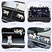 CNTVO Cat Car Interior Accessories, Set of 5 Dashboard Decorations, Cute Cat Car Decorations Rearview Mirror Ornament for Women Girls