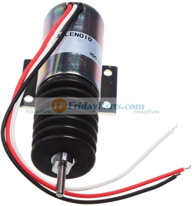 Generic 12V Throttle Solenoid 121615 121615GT For Genie S-60 S-65 S-80 S-85 Z-62/40 Z-80/60 Deutz BF4L-2011 TD2011-L04i Engine