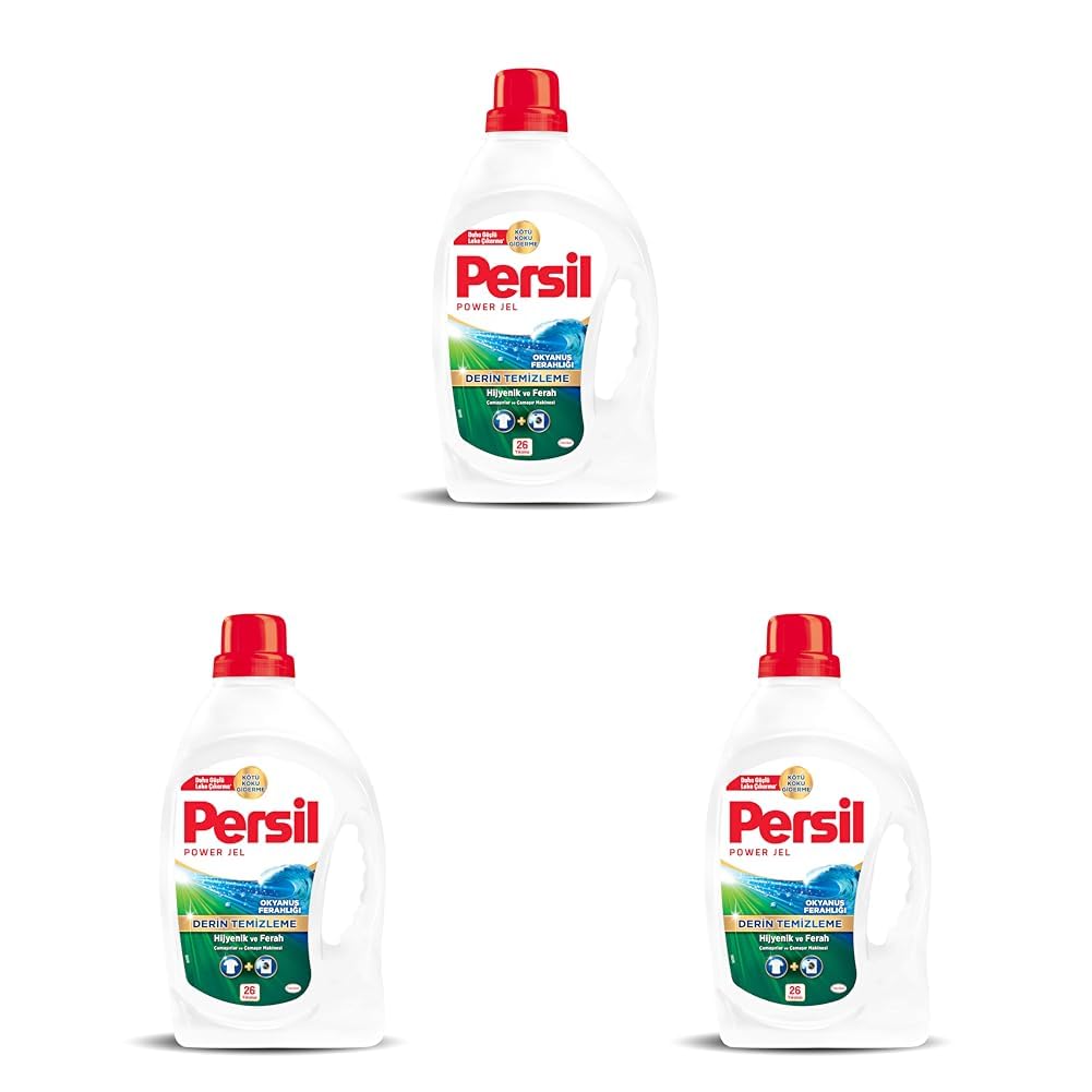Persil Okyanus Ferahlığı Jel 26 Yıkama (3 paketi)