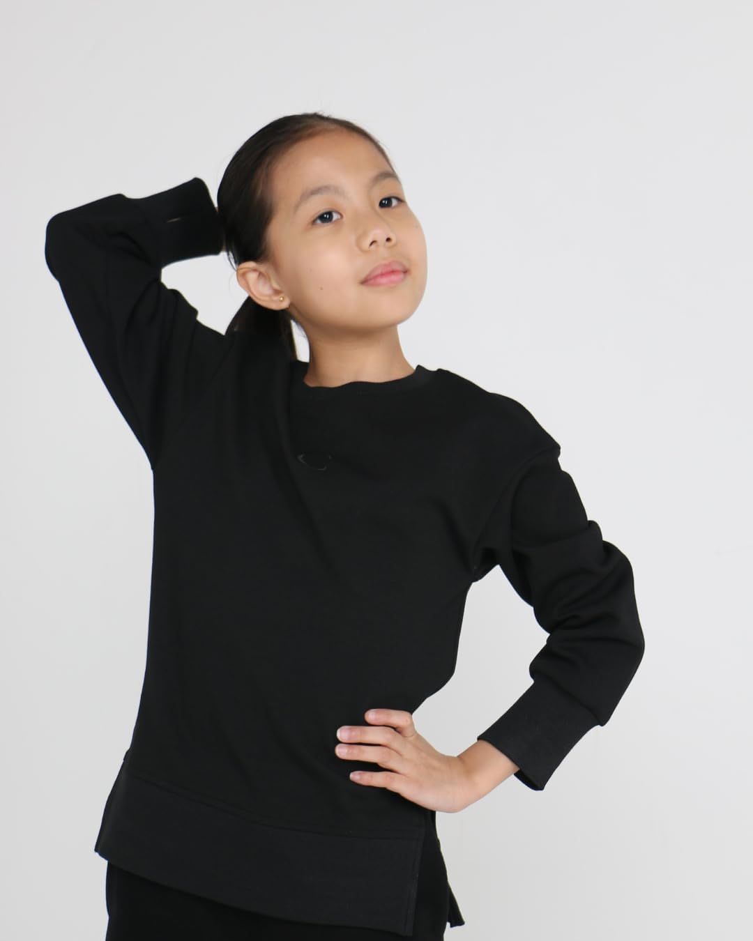 Dance Sweatshirt for Kids Training Gear for Contemporary, Jazz, Hip Hop, Tap, Ballroom, Unisex, All Dance Styles - Image 2