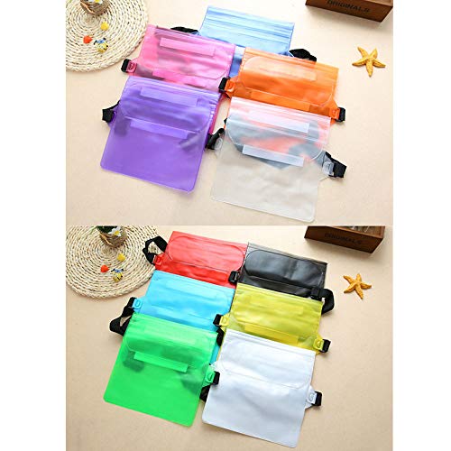 Docooler À prova d 'água de Natação Ao Ar Livre À Deriva Bolsa Saco Seco PVC Cintura Telefone Capa