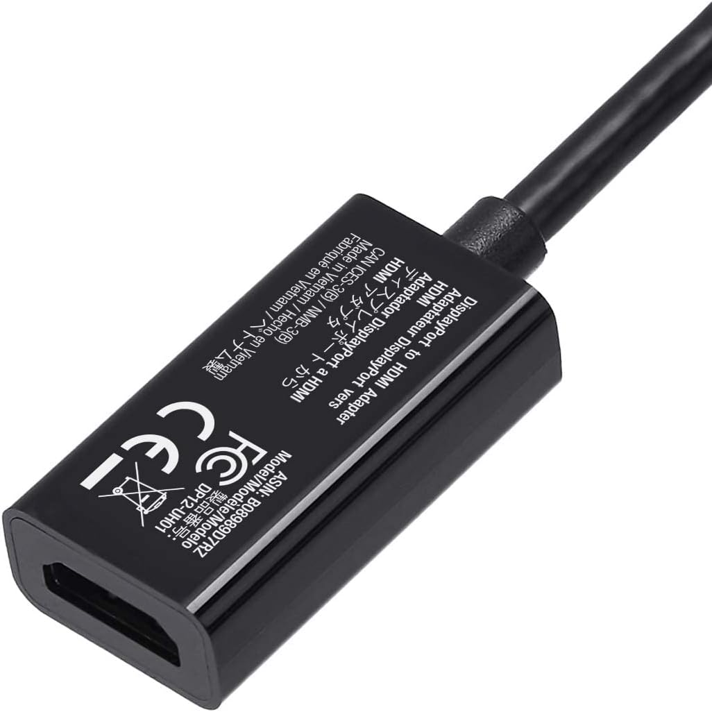  Basics DisplayPort to HDMI Adapter (4k@60Hz) : Electronics