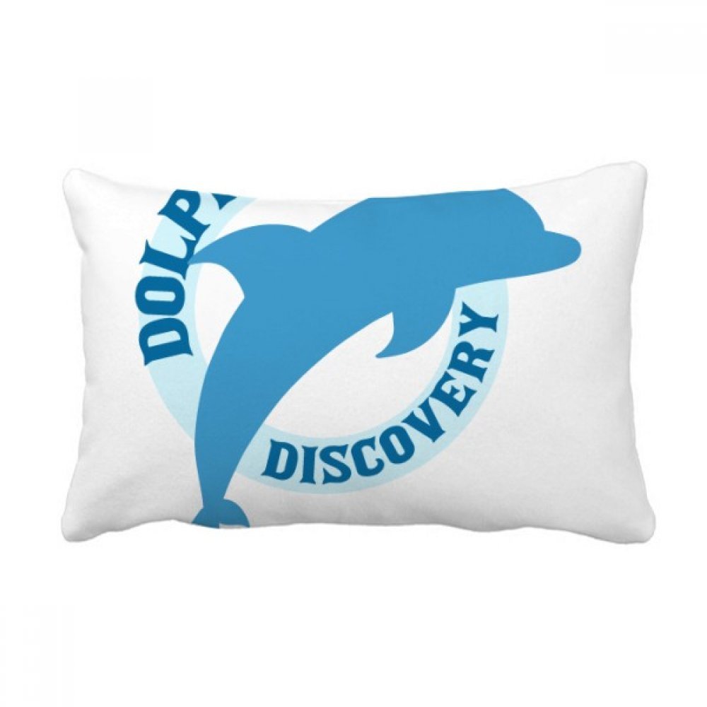 Coussin oreiller lombaire dauphin pour soulager le dos sur le canapé