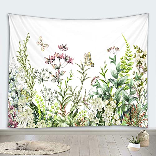 Tapisserie fond de lit pour relooker une chambre vert clair 230x180