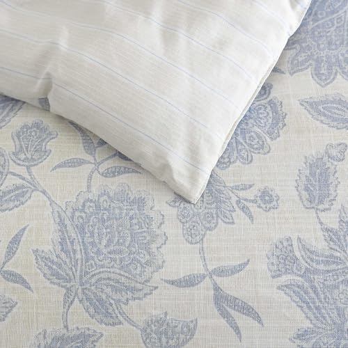Lit Twin impeccable sans repassage avec Nautica Réversible Room Essentials bleu - 6