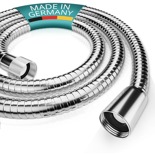 Engelbach Manguera De Ducha 2m - Manguera Ducha Con Conexión Estándar - Flexo Ducha De Acero Inoxidable - Made In Germany Engelbach Manguera De Ducha 2m - Manguera Ducha Con Conexión Estándar - Flexo Ducha De Acero Inoxidable - Made In Germany