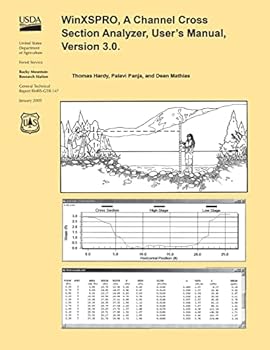 Paperback WinXSPRO, A Channel Cross Section Analyzer, User's Mnual, Version 3.0 Book