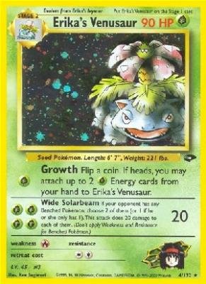 Erika's Venusaur Holofoil - Gym Challenge - 4 [Toy]