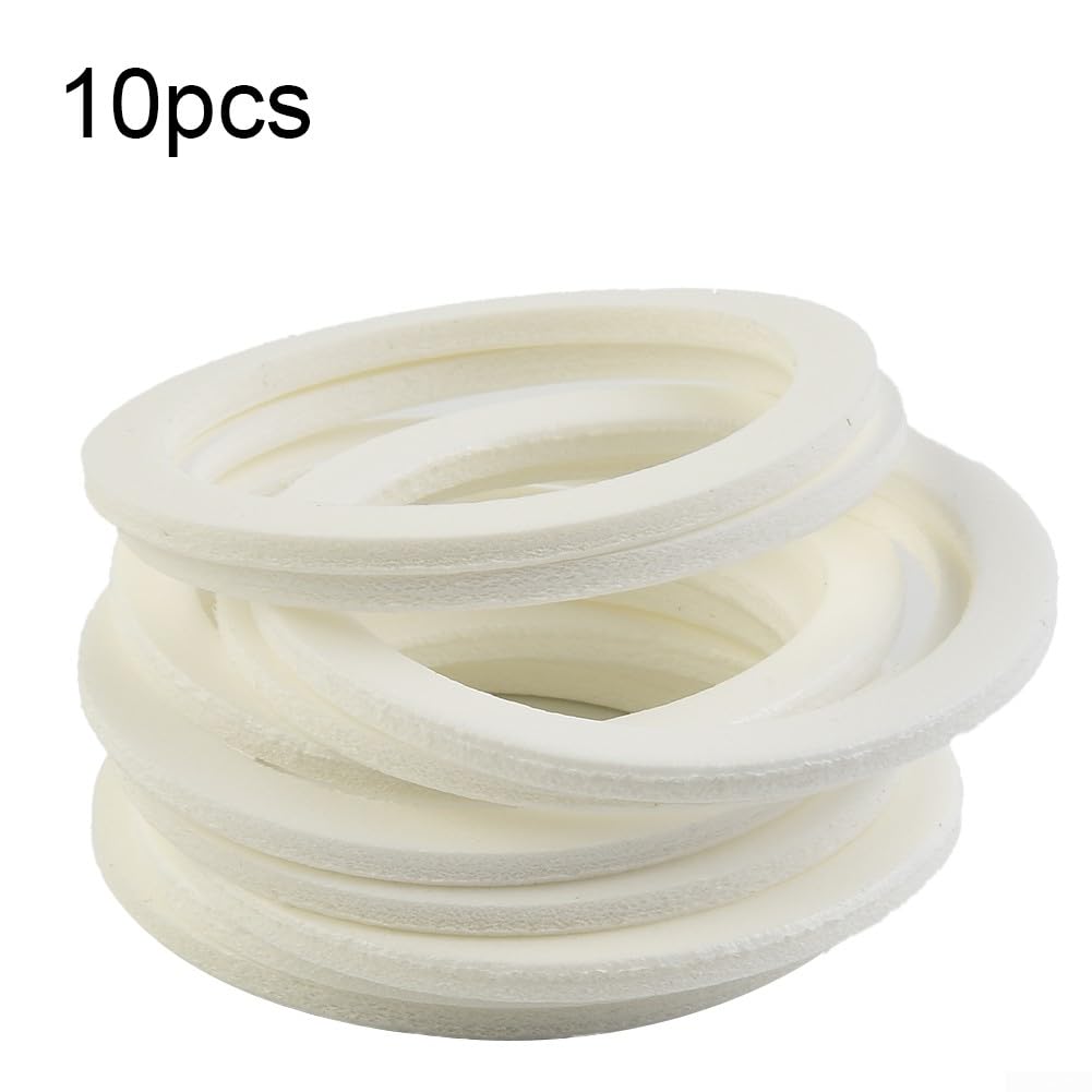 10 Stück für IBC Cap Deckel S60x6 PE Schaumdichtung Ersatzdichtung, für IBC Cap Deckel, für Regenwassertankventil, und praktisch