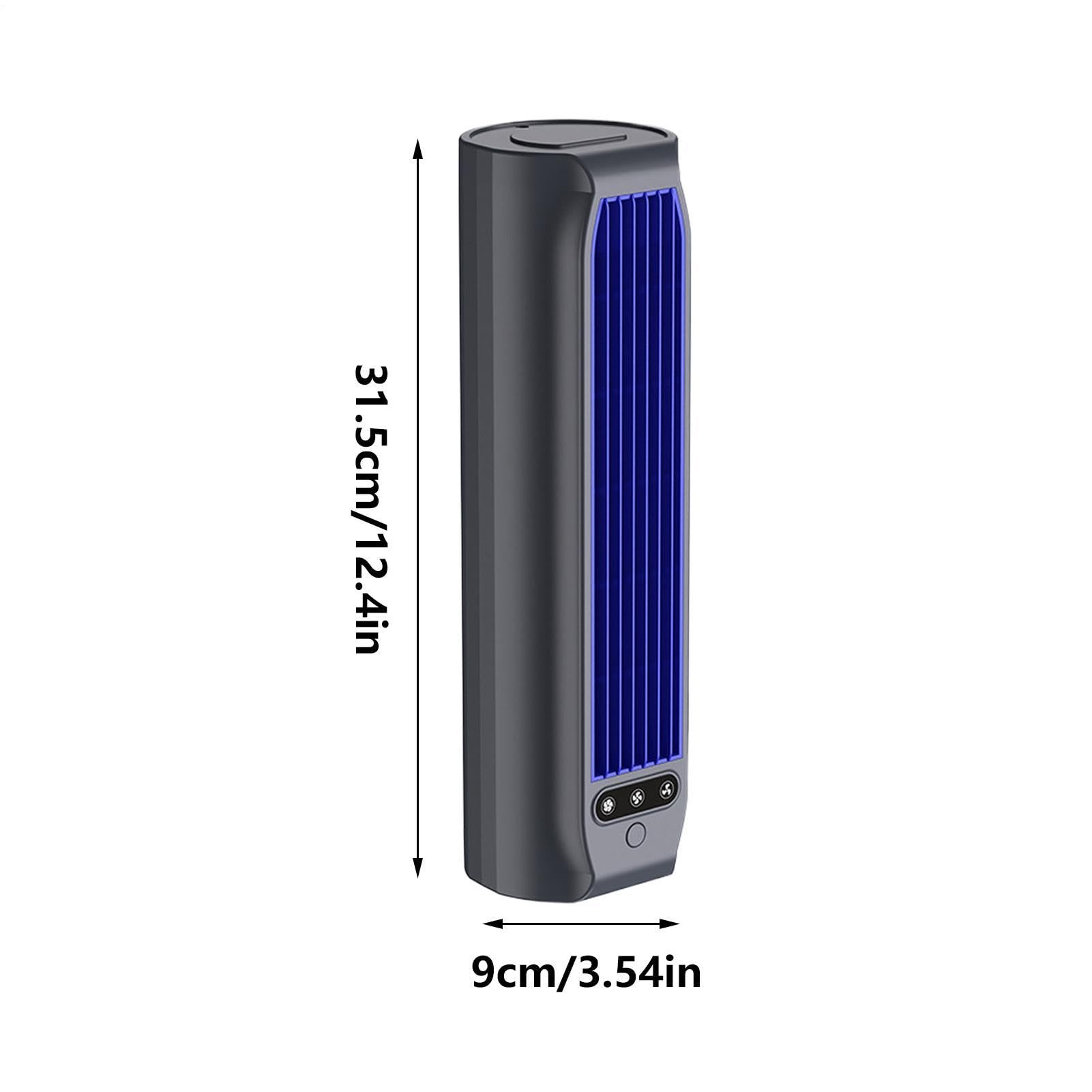 Ventilatore Scrivania Ventilatore USB Ricaricabile a 3 Velocità con Porta | Ventilatore Personale Da 30 cm per ufficio, casa, camera da , cucina, interni, scrivania