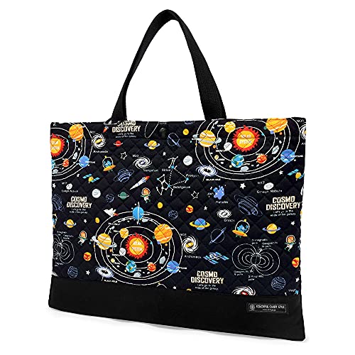 レッスンバッグ 絵本袋 手さげ おけいこバッグ 太陽系惑星とコスモプラネタリウム N0239900