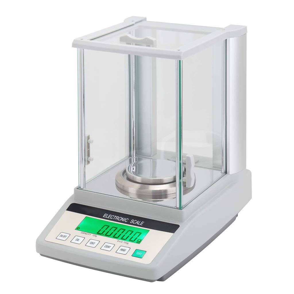 Balanza electrónica analítica Digital de Laboratorio de Alta precisión, báscula de precisión, báscula de conteo Industrial precisa, función de Pantalla LCD (220g/0.1mg)