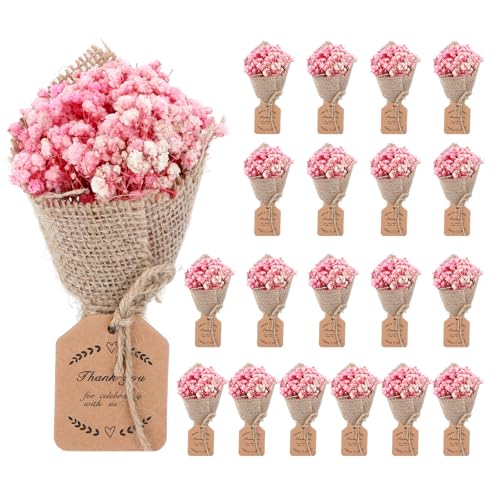 20 mini ramos de flores secas para boda y fiesta miniatura 1
