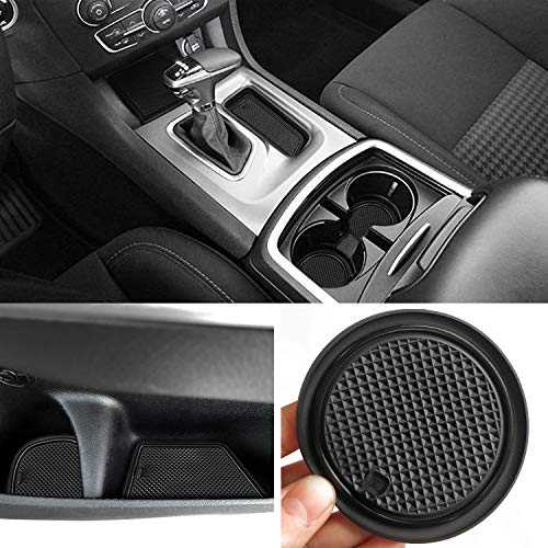 Auovo Anti Dust Mats For Dodge Charger 2015 2016 2017 2018 2019 2020 Accessories Custom Fit Door Pocket Liners Cup Holder Pads Console Mats 22pcs Set Black Buy Online In Saint Vincent And The