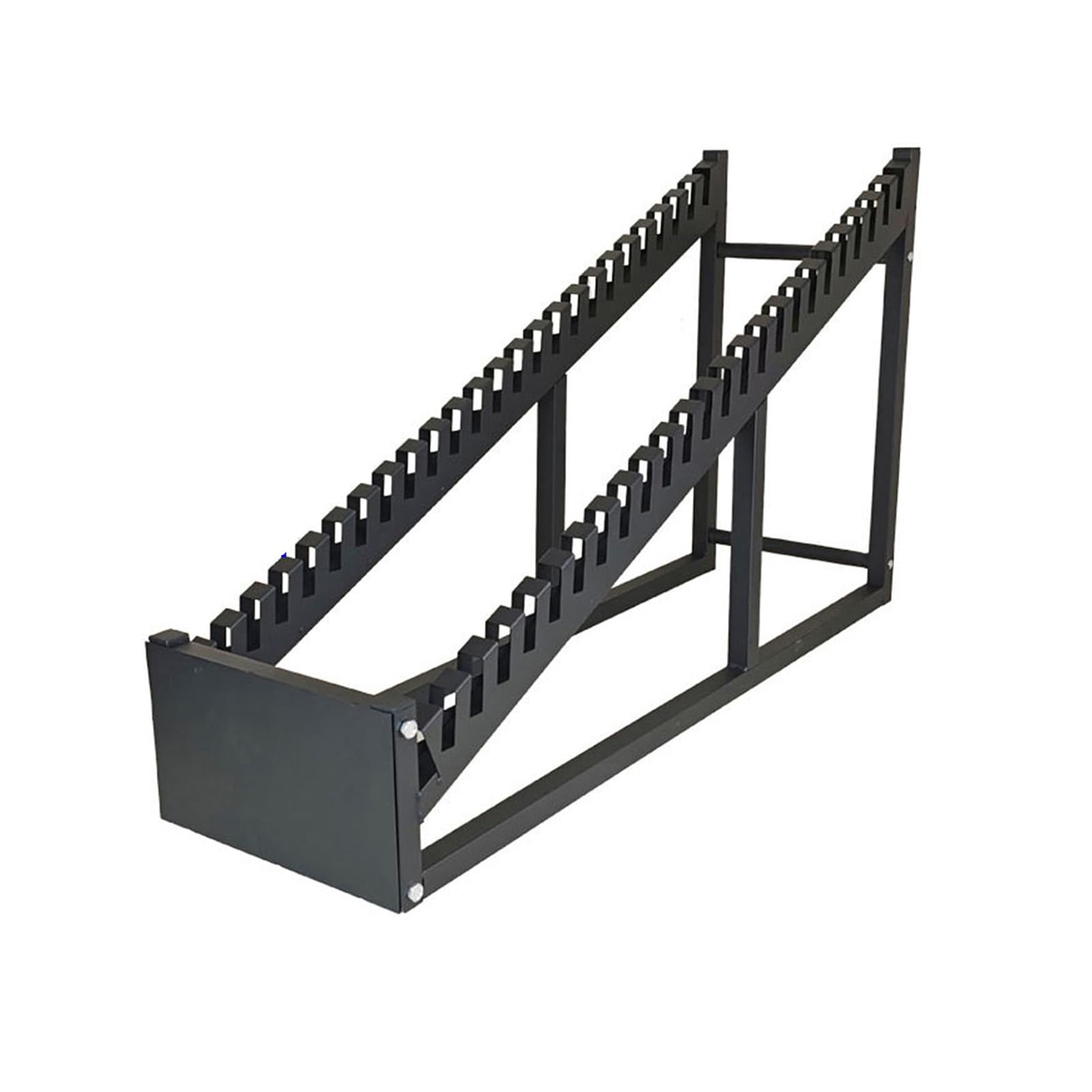 YNBSHGAA Sample Display Rack with 24 Card Slots, Holds Large Items for Retail Stores, Shopping Malls, Fits 15mm Cards